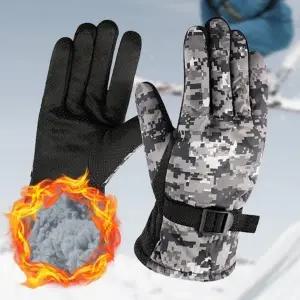 겨울 기모장갑 양털 보온 등산 낚시 캠핑 글러브