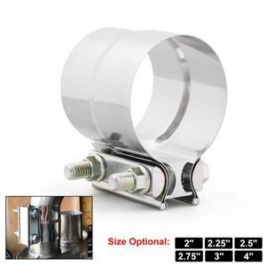 배기 클램프 랩 조인트 밴드 파이프 머플러 촉매 변환기용 스테인리스 스틸