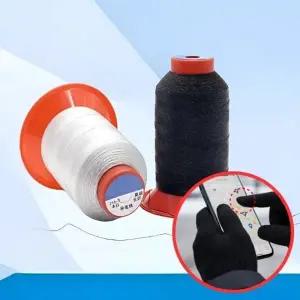 터치 자수 스크린 바느질 정전기 실 스마트폰 방지 전도성실 대용량