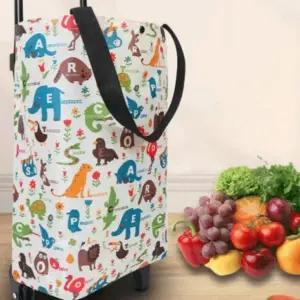 장바구니 캐리어 시장 바퀴 대용량 손수레