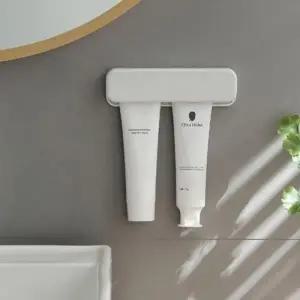 ( )인플런서 욕실 치약 폼클렌징 튜브 홀더 깔끔 롱거치대 걸이 수납 다용도 모던한 유용한