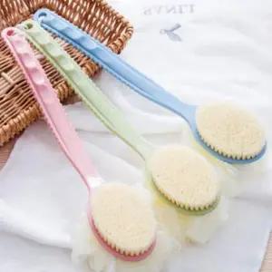 샤워볼 등밀이 용품 바디브 욕실 투인원 양면 러쉬