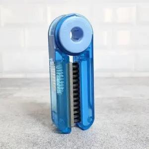 ( )4in1 접이식 세척 브러시 파랑 욕실 창틀 청소 솔 휴대용