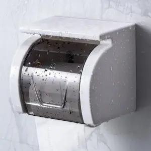 ( )욕실 부착식 선반 휴지걸이 방수 홀더 정리용품