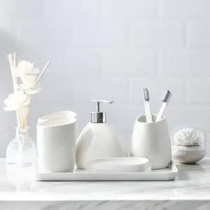 ( )호텔 욕실 도자기 디스펜서 5종세트 세미락