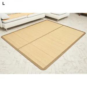 접이식 자리 소(90x180)여름철마작 거실대나무 깔개 시원한 시원한패드 왕골 침실 침대