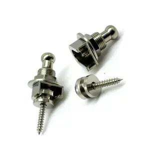 A34 기타스트랩락 멜빵 니켈 스핀 멜방고리 멜핀 스트랩 어깨끈 멜방 스버튼 엔드