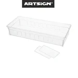 ( )칸칸 책상 서랍 정리 수납함 트레이 박스 넓고짧은2형 테이블 다용도