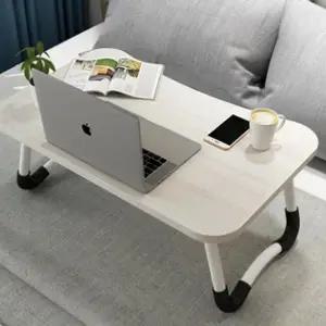 다용도 접이식 테이블 베드트레이 라운딩 노트북 보조