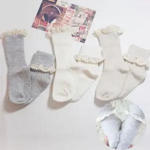 j마카롱레스 여아 레이스 양말 10족여자아이 디자인 아기 베이비
