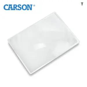 카슨 페이지돋보기 2배 DM-21휴대용확대경 휴대용 손돋보기 잡이 관찰 어린이