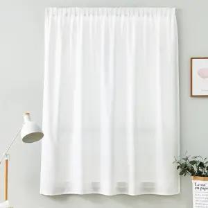 붙이는 나비주름커튼 사생활보호 비침없는 100x150햇빛가리개 차단 무타공 디자인 레이스 예쁜커텐