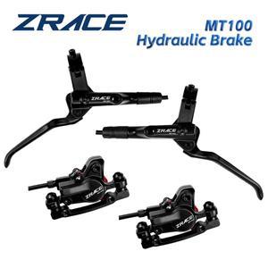 ZRACE MT100 산악 자전거 유압 브레이크 MTB 오일 압력 디스크 세트 전면  후면