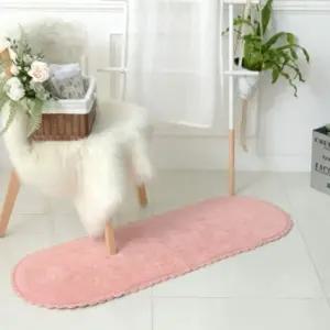 크로젯 주방매트 5color두꺼운발 코튼 현관러그 고급 욕실 침실 푹신한 극세사 논슬립