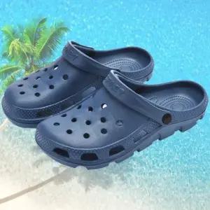 발 넓은 고무 병원용 앞막힘 슬리퍼 미끄럼 방지 실내화 의사슬리퍼 가벼운슬리퍼