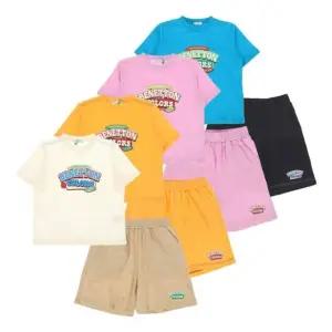 [갤러리아] 베네통키즈(26S)로고플레이상하세트(QATS20631/QATP08631/)