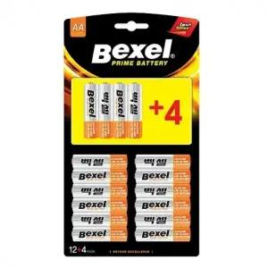 벡셀 알카라인 건전지 AA 12 plus 4