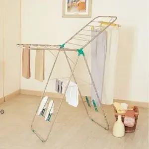 건조대 스텐 접이식 행거 빨래 거치 정리 세탁 미니수건 원룸 소형 실내