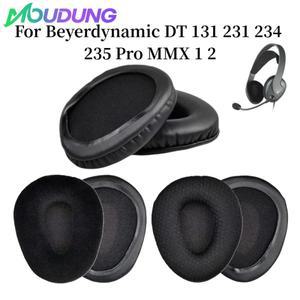 MOUDUNG1Pair 교체용 이어패드 이어 패드 머프 쿠션 수리 부품 Beyerdynamic DT 131 231 234 235 Pro MMX 1