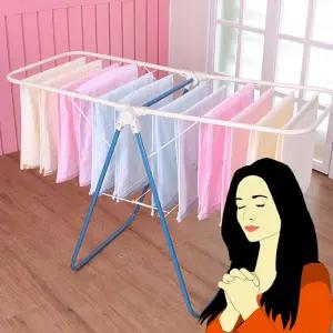 자취생이 사용하기 좋은 튼튼한 빨래건조대 세탁 원룸 자취용 자취방 접이식 가정용 수건