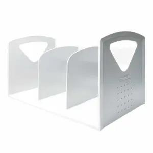 3단 책 꽂이 2종 택1 상책 사무용책상위책꽂이 선반 플라스틱 사무실 사무용 서류 신문 잡지