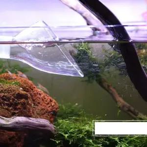 릴리파이프 수족관 물고기 탱크 수생식물 배출구 산소주입기 용품 수조