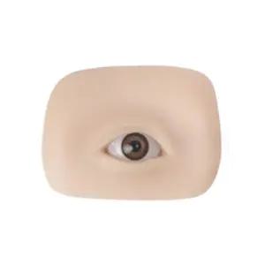 눈썹 아이라인 반영구 연습 얼굴 마네킹 모형 2p왼쪽 연습판 입체고무 재료 실리콘 메이업 좌우 뷰디소품