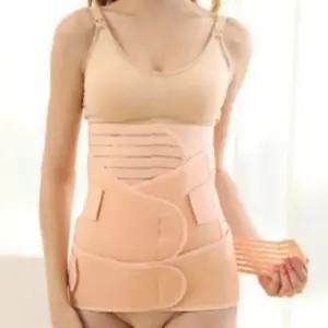 DOMOA 임산부 산후 복대 허리 지지대 3종세트