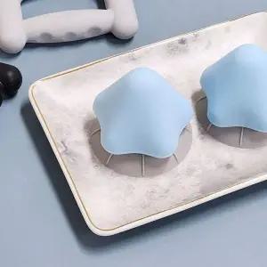 오각별 실리콘 마사지기 흡착