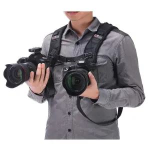 듀얼 숄더 퀵 스트랩 어깨 벨트 마운트 바디 카메라카 용스 고정 촬영소품 트랩 카메라 디카
