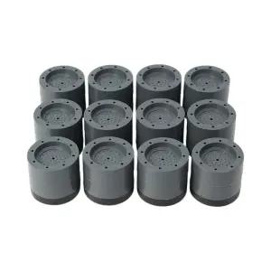 소음방지 세탁기 패드 (12p 2단) JT73조립형받침대 건조기수평조절 냉장고높이 미끄럼 높이 발받침