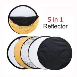 5in1 반사판 reflector 카메라 사진 촬영 조명야외 실내 영상용 스튜디오 원형 다용도 조명용