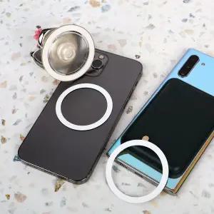 스티커 마그네틱링 호환용 철판 화이트