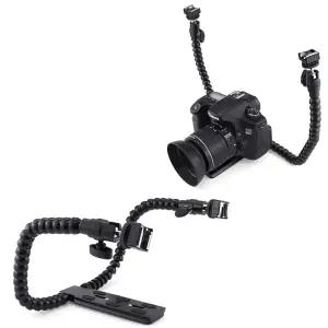 도브테일 플레이트 더블 핫슈 거치대 마이크 스트로보집게클램프 반사판용품 캠어댑터 연결부품 액션 카메