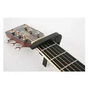 기타용카포 일렉통겸용 검정 Capo 통카포 어쿠스틱 집게 용카포 연주용 연습용