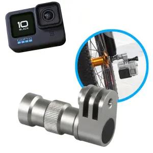 고프로10 호환 자전거 휠 허브 바퀴 마운트 GOPRO10액션캠부품 카메라 나사 스크류 어댑터 캡아답타 고각도