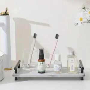 규조토 트레이 욕실 주방 세면대 정리 선반 물기흡수 자연건조 감성 정리템