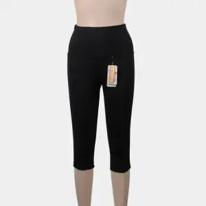 여자 7부 하이웨스트 레깅스 부드러운 요가팬츠 실내바지 여성 여성복 하의 운동 댄스