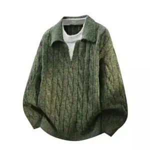 남사친 레드 겨울 가을 상의 칼라 카디건 설 캐주얼룩 날 가디건 칼라넥 말띠 MODU4