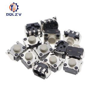 3x5 스마일 스위치 SMT 12V 0.5A 3X5MM 푸시 버튼 금속 촉각 마이크로 택트 터치 리드 인터럽터 Pulsador