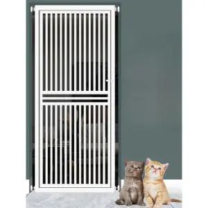 무타공 방묘문 펜스 울타리 현관문 고양이 중문 난간 강아지