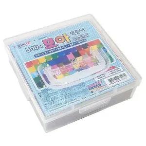 모아 색종이 500매 (케이스) 사무용품
