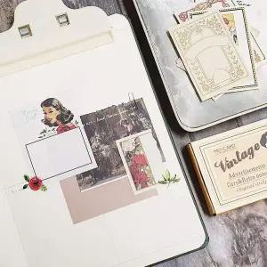 라벨 빈티지 스티커 그림