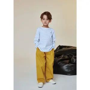 [갤러리아] 빈(BEEN) BA13TS01SB 스카이블루 스트라이프 긴팔 티셔츠