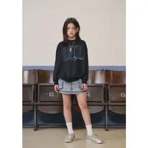 [갤러리아] [블루테일]AAA4TS02CG차콜그레이 배색 긴팔 맨투맨