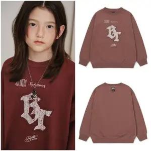 [갤러리아] [블루테일]AAA4TS01 PK  핑크 배색 긴팔 맨투맨