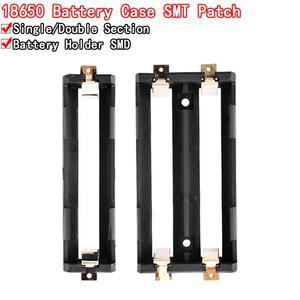 1x2x18650 시리즈 배터리 거치대 박스 보관 케이스 컨테이너  청동 핀 포함  직송