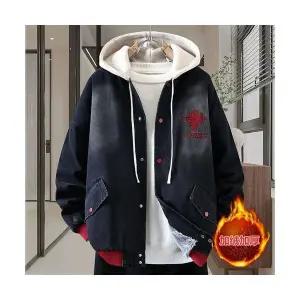 남자 데님 겨울 코트 청자켓 트렌드 재킷 도톰 스웨이드 기모 상의 MODU4