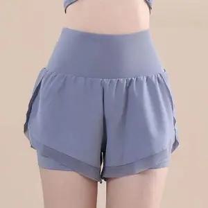여성 요가 반바지 하이웨스트 숏팬츠