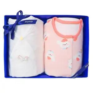 [갤러리아] (압소바출산,태교,배냇저고리세트)첼시배냇저고리+도도내의세트(A1A-10112SET)